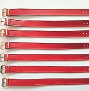 barexový řemen 12mm bez podložky, červený Barex !!!