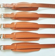 barexový řemen 14mm s podložkou, hnědý Barex, užší spona !!!