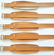 barexový řemen 14mm s podložkou, béžový Barex, širší spona !!!