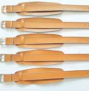 barexový řemen 14mm s podložkou, béžový Barex, užší spona !!!