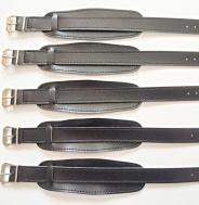 barexový řemen 14mm s podložkou, černý Barex, širší spona !!!