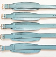 barexový řemen 14mm s podložkou, modrý Barex