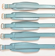 barexový řemen 14mm s podložkou, modrý Barex