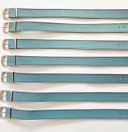 barexový řemen 14mm bez podložky, modrý Barex, užší spona