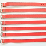 barexový řemen 14mm bez podložky, červeno-oranžový Barex, širší spona