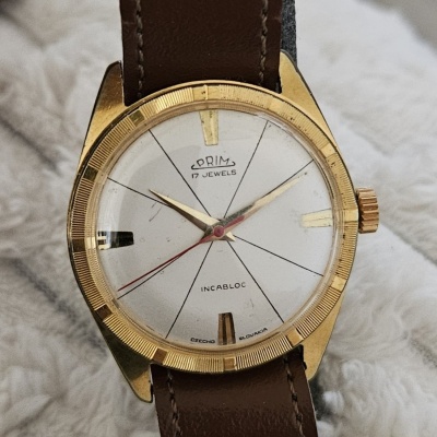 Hodinky PRIM  po servisu hodinářem 