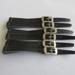 ČERNÝ řemínek na hodinky - Barexový dobový - 10mm 