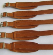 Hnědý podložkový řemínek na hodinky Prim - Barexový dobový - 12mm 