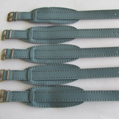 Modrý podložkový řemínek na hodinky Prim - Barexový dobový - 12mm 