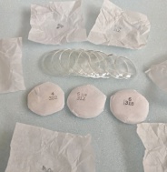 vypouklá sklíčka plast ø 256 !!!