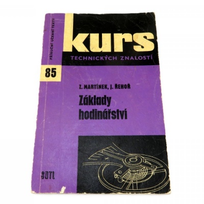 Kniha "ZÁKLADY HODINÁŘSTVÍ"