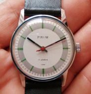 Velmi vzácné hodinky Prim