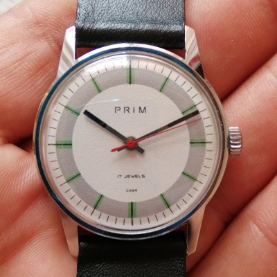 Velmi vzácné hodinky Prim