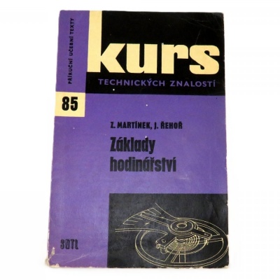 Kniha "ZÁKLADY HODINÁŘSTVÍ"