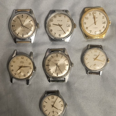 7x Hodinky Prim 