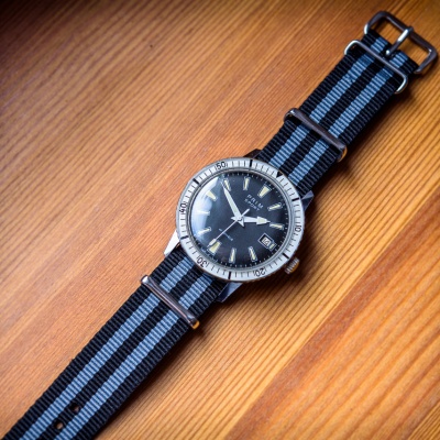 19mm řemínek pro Prim Sport - "James Bond"
