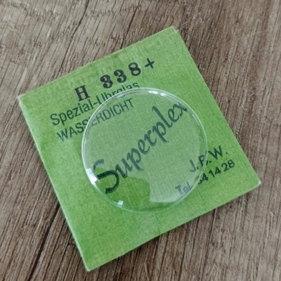 Sklíčko Speciál Uhrglas Wasserdiht 338