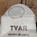 Sklíčko TVAR PARDUBICE rozmer 268 .