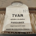 Sklíčko TVAR PARDUBICE rozmer 320 .