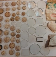 Sklíčka různé velikosti nepoužité