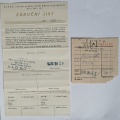 Záruční list z roku 1975