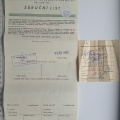 Záruční list 68 385 1