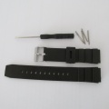 SILIKONOVÝ ŘEMÍNEK NA HODINKY + STĚŽEJKY + VYSTĚŽEJKOVAČ - 18 mm