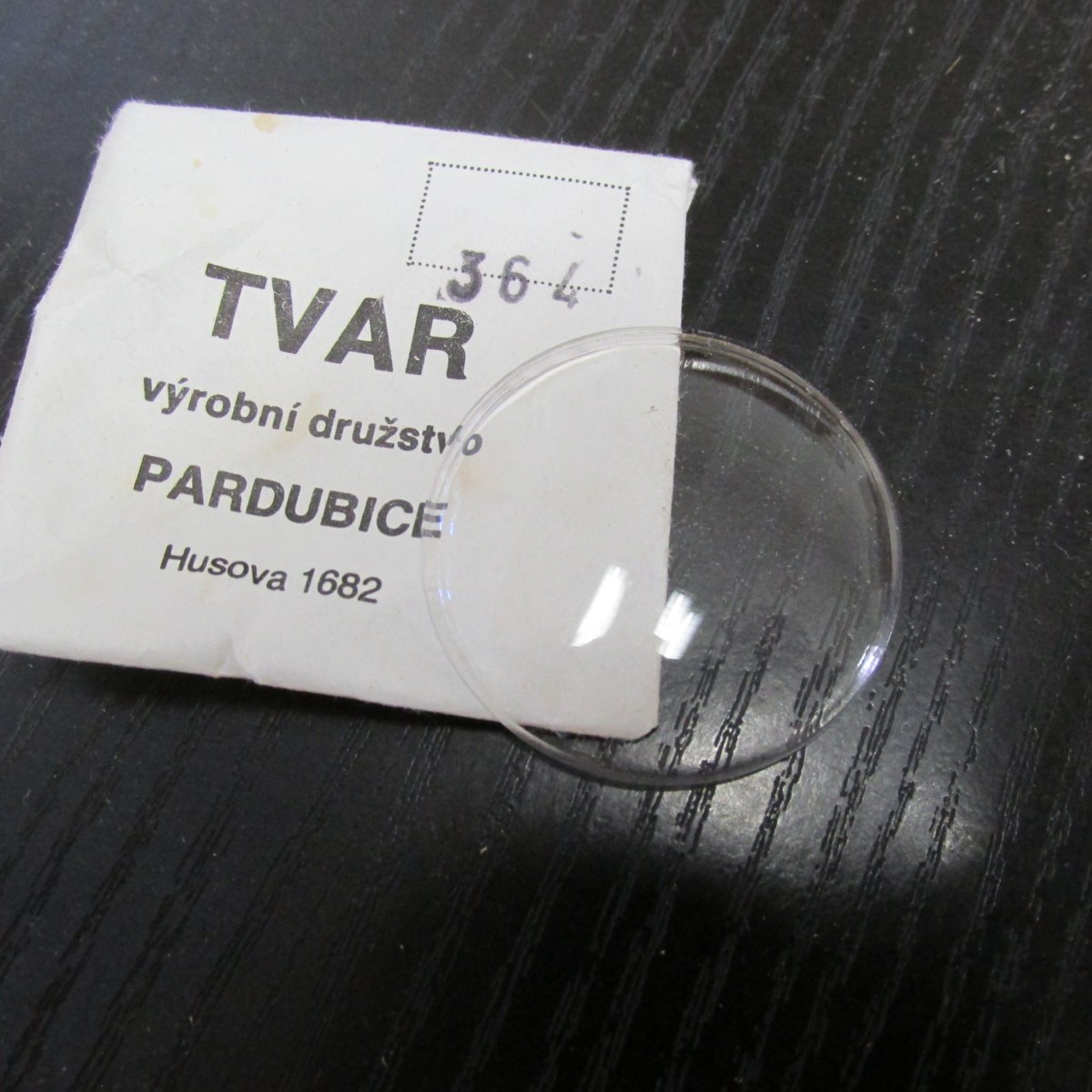 364 - Sklo Tvar Pardubice - původní balení 50 kusů