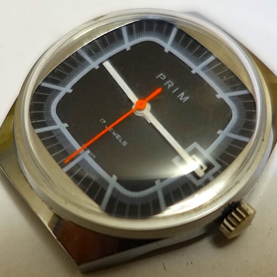 Hodinky PRIM TELEVIZE - DATUM - velmi pěkný sbírkový stav