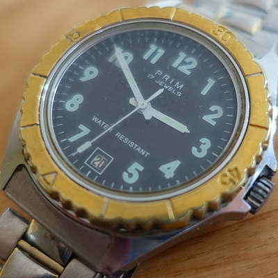 Prim Sport 3 kal. 64 s datumem, skoro nenošené, funkční, typ 64 692 8