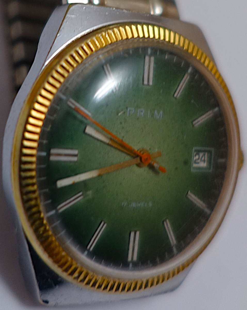 PRIM ALA ROLEX ZELENÉ  - FUNKČNÍ