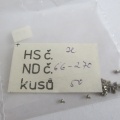 Šroubky můstku - 20 kusů - nové nepoužité