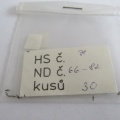Setrvační hřídel na hodinky Prim 66/68 - 5 kusů - originální - nové nepoužité