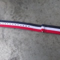 ŘEMÍNEK NATO O ŠÍŘI 18mm V BARVĚ TRIKOLÓRY S NEREZOVÝM KOVÁNÍM II