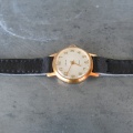 Dámské náramkové hodinky PRIM ve zlaceném pouzdře z roku 1974 - typ 80 034 3