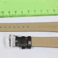 nový kožený pásek 18mm, černý