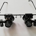 hodinářské brýle s LED - 20x zvětšení
