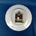 Nástěnné porcelánové hodiny Prim Electronic