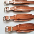 barexový řemen 12mm s podložkou, hnědý Barex, delší spona !!!