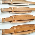 barexový řemen 14mm s podložkou, béžový Barex, širší spona !!!