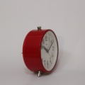 budík Prim B 71, jako nový, funkční, červený
