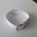 ŘEMÍNEK NATO V BARVĚ BÍLÉ O ŠÍŘI 18mm S NEREZOVÝM KOVÁNÍM