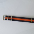 ŘEMÍNEK NATO - BAREVNÝ O ŠÍŘI 18mm S NEREZOVÝM KOVÁNÍM