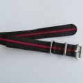 ŘEMÍNEK NATO - BAREVNÝ O ŠÍŘI 18mm S NEREZOVÝM KOVÁNÍM, RŮZNÉ BARVY