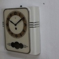 nástěnné bicí hodiny Chronotechna, funkční, jako nové, velké