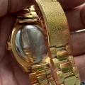 Prim "Rolex" pozlátené spolu s pozláteným náramkom Kovotex Trenčín