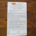 ORIGINÁLNÍ ZÁRUČNÍ LIST NA HODINY PRIM ELECTRONIC