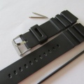 SILIKONOVÝ ŘEMÍNEK + STĚŽEJKY + VYSTĚŽEJKOVAČ - 22mm