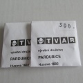 SKLO TVAR PARDUBICE - 300, NEPOUŽITÉ ORIGINÁLNÍ