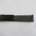 Ocelový jemný černý zajímavý tah - řemínek na hodinky  - 18mm - stainless steel 